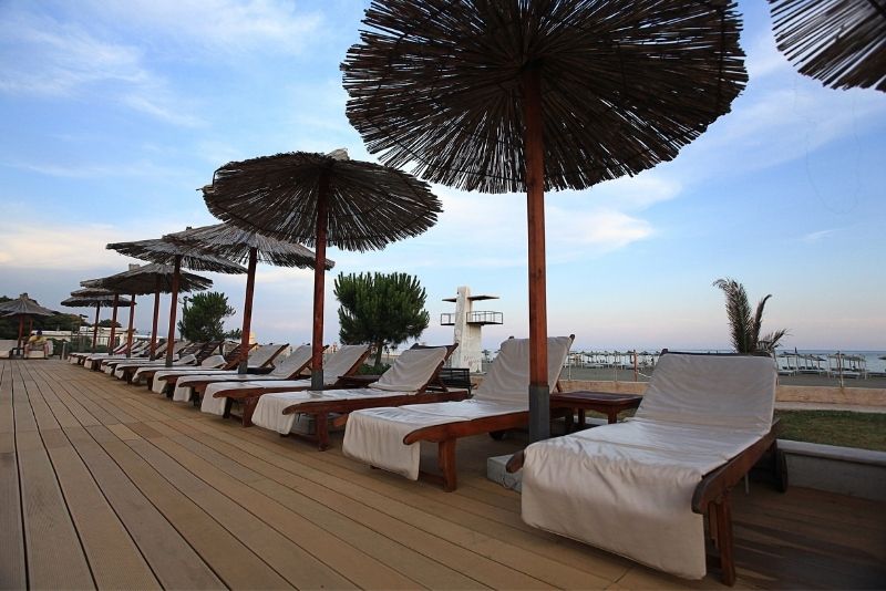 Decking done around a pool