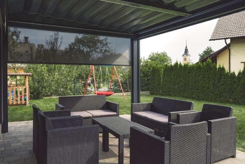 A sitting area