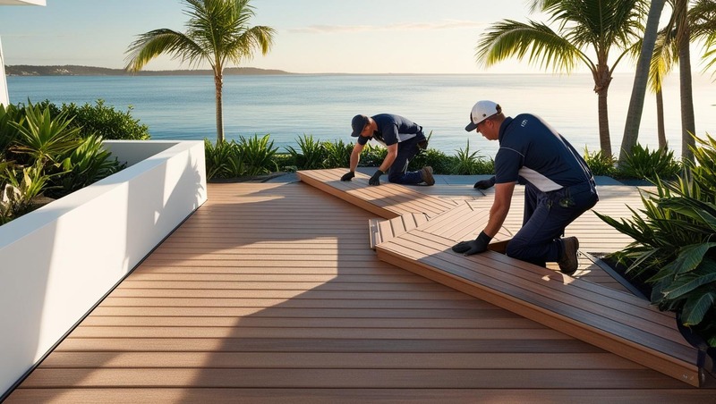 Composite Decking Installation in Runaway Bay – Coastal-Resistant, Low-Maintenance Outdoor Living