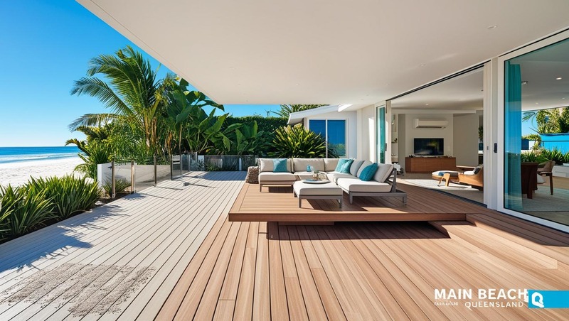 Low-Maintenance Composite Decking for Main Beach Homes – Marine-Grade Coastal Durability