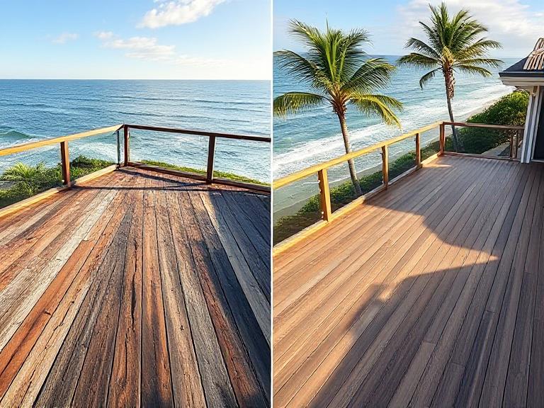 Real Broadbeach case study: 5-year decking showdown, timber vs composite in coastal conditions