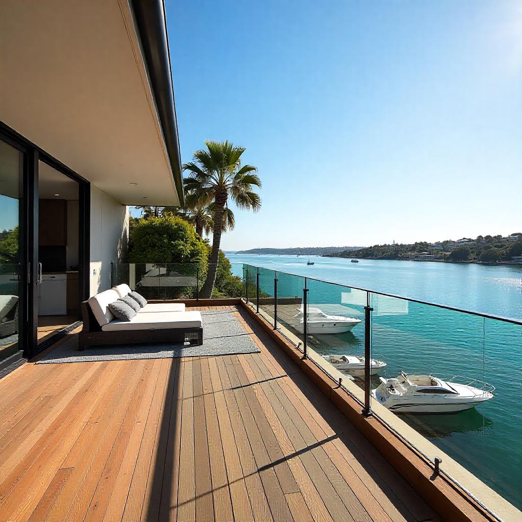 Homeowner reviewing deck plans during a council approval consultation